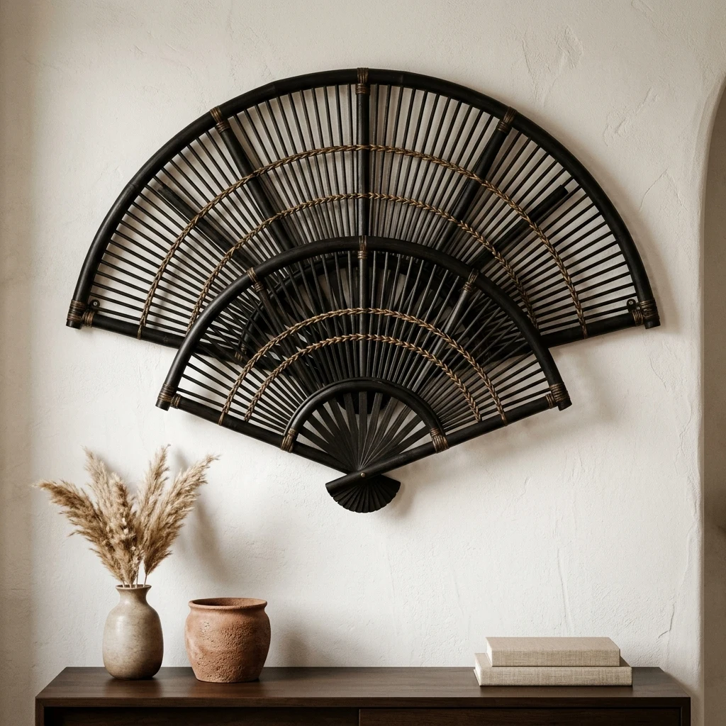 Ebonized Dual Tier Fan
